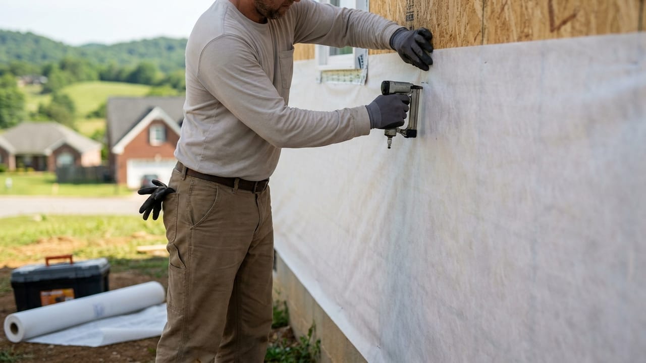 House Wrap & Moisture in Nashville